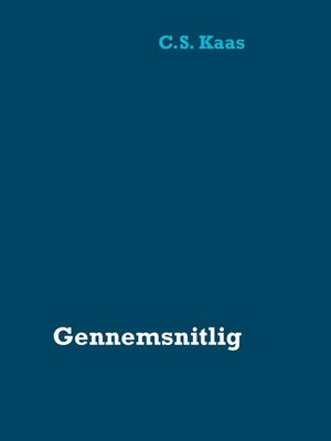cover image of Gennemsnitlig